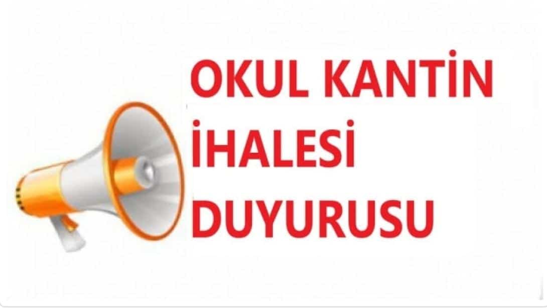 TOBB 18 EYLÜL ORTAOKULU KANTİN İHALESİ